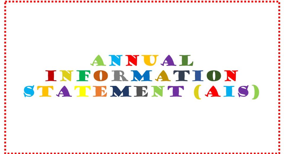 Annual Information Statement