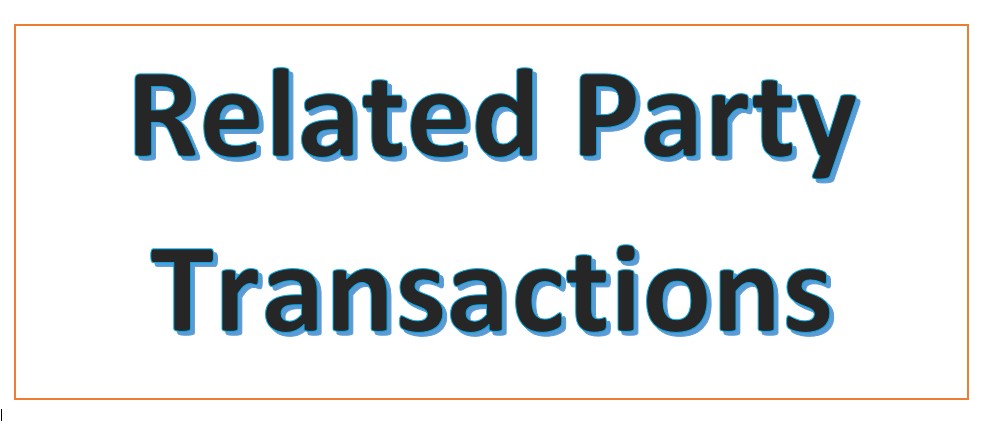 Transactions with Related parties