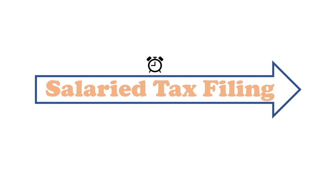 Salaried tax filing